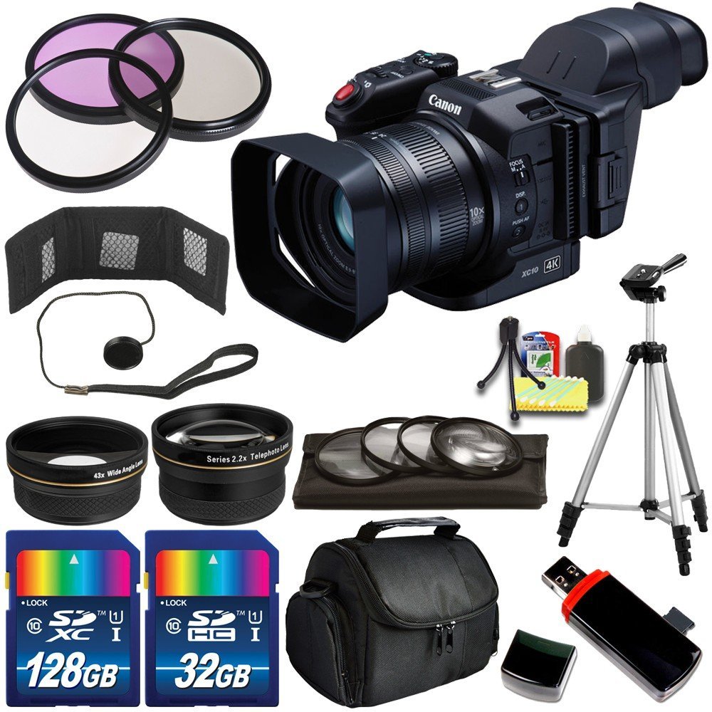 Canon XC10 4K Professional Camcorder International Version (No