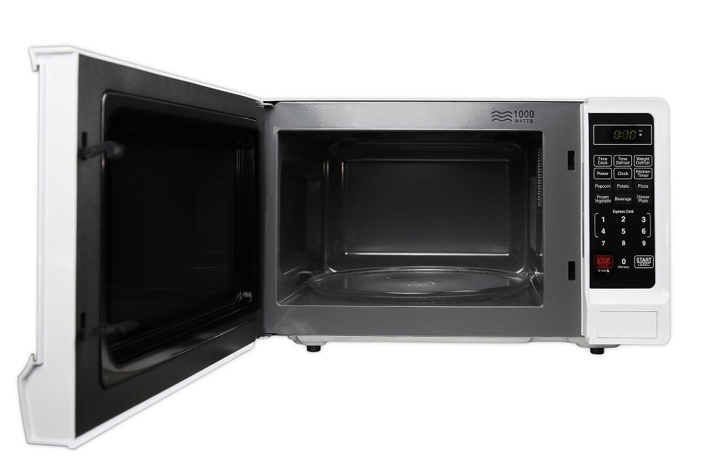 Farberware FMWO11ABTWHA Classic 1000W Microwave Oven, 1.1 cu. ft., White N4 free image download