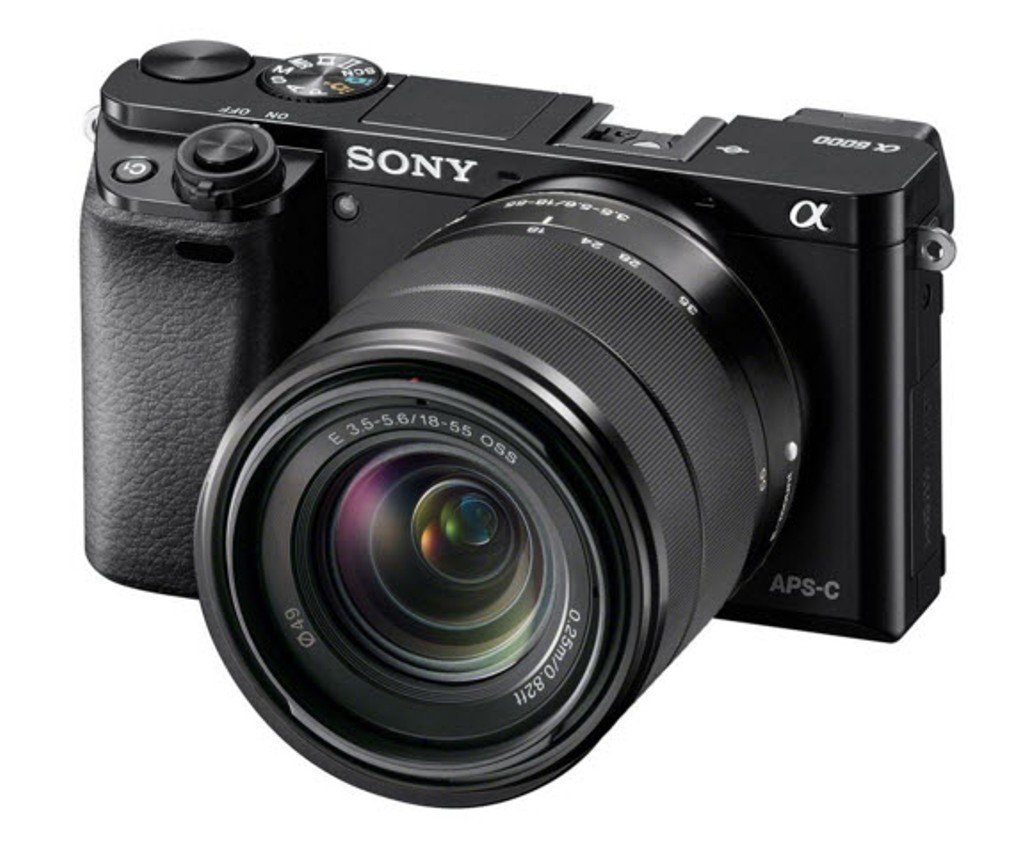 Sony a6000 24MP Interchangeable Lens Bundle with 1855mm Lens, 55210