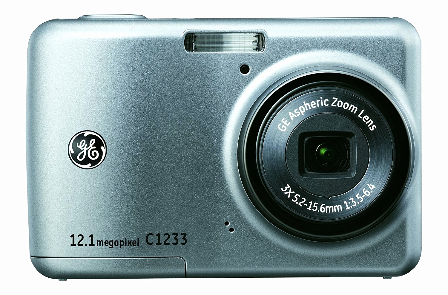 GE C1233 12MP Digital Camera with 3X Optical Zoom and 2.4 Inch LCD with