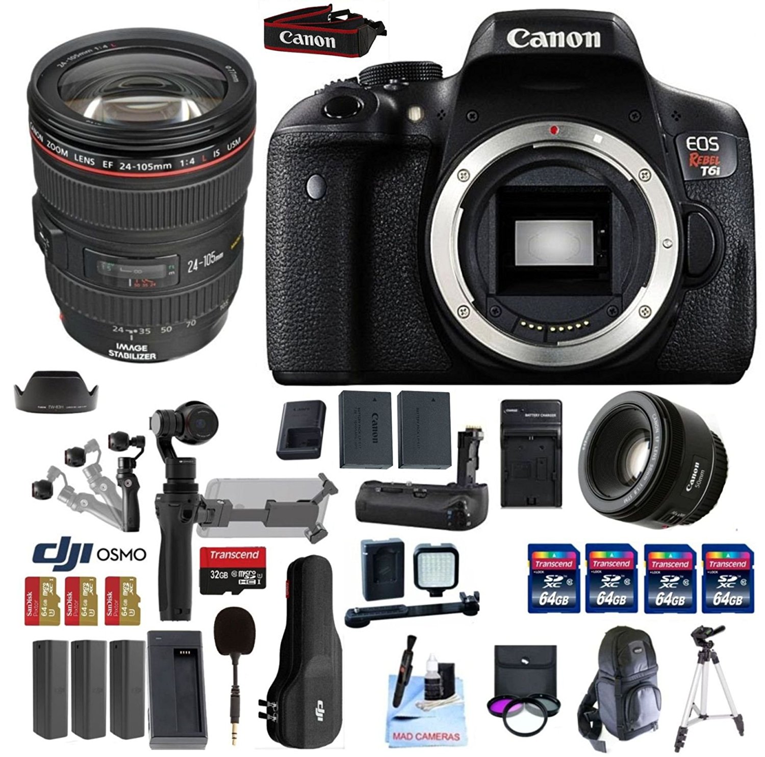 Professional Photographer / Videographer Kit DJI OSMO 4K Starter Kit