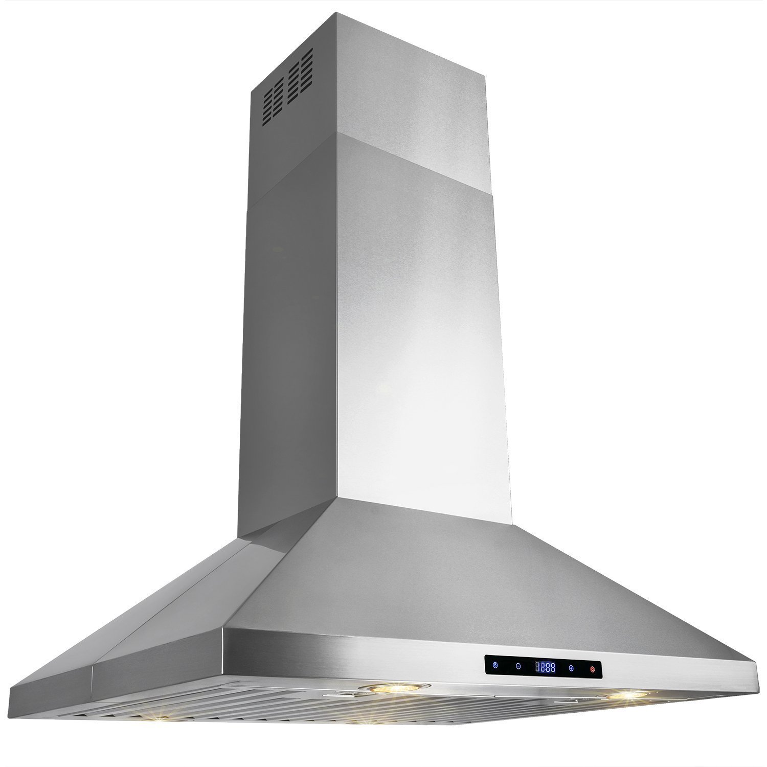FIREBIRD Stainless Steel 30" Euro Style Island Mount Range Hood LED