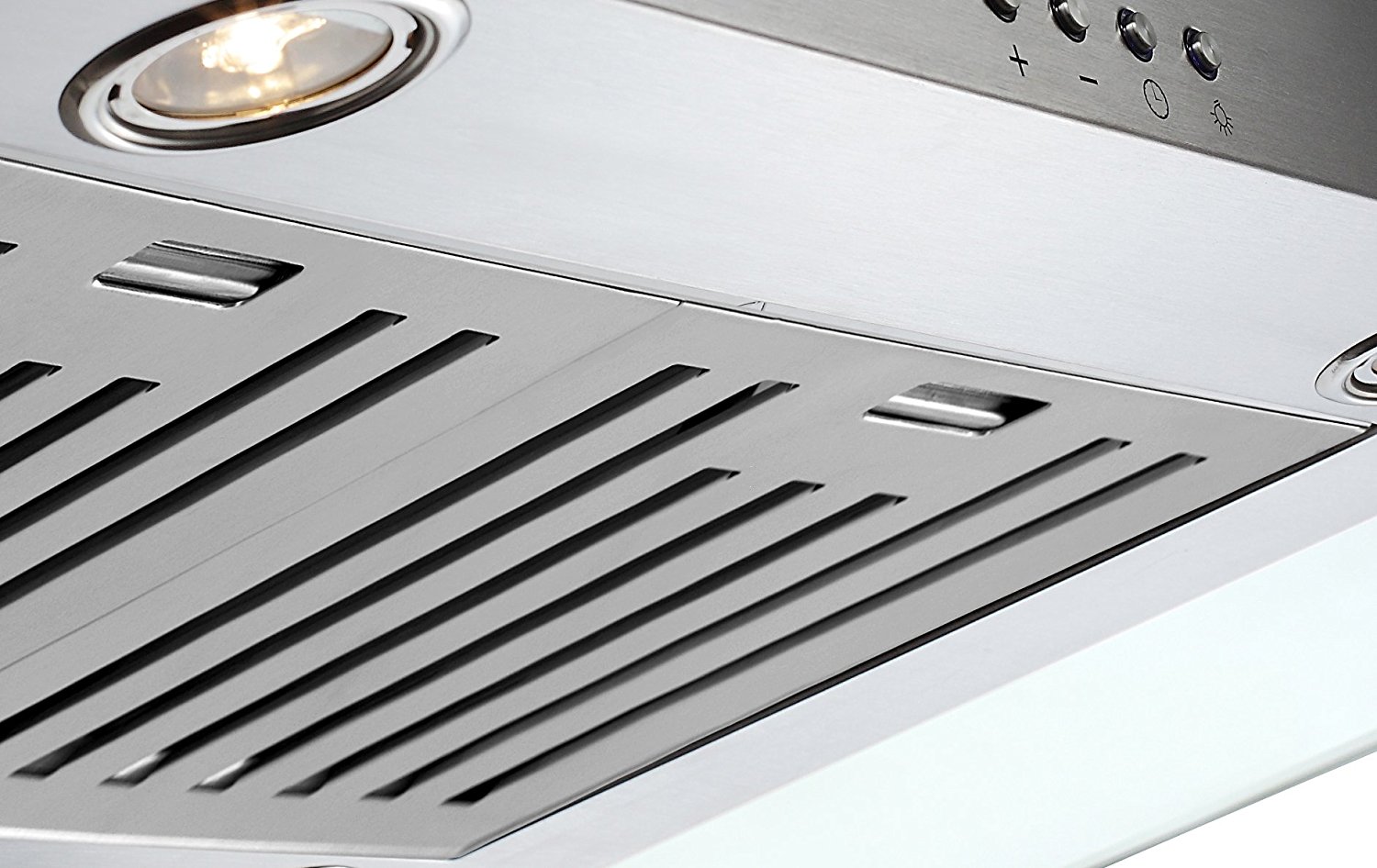 Ancona Tornado II Glass Canopy 600 CFM Wall Mount Range Hood, 36Inch