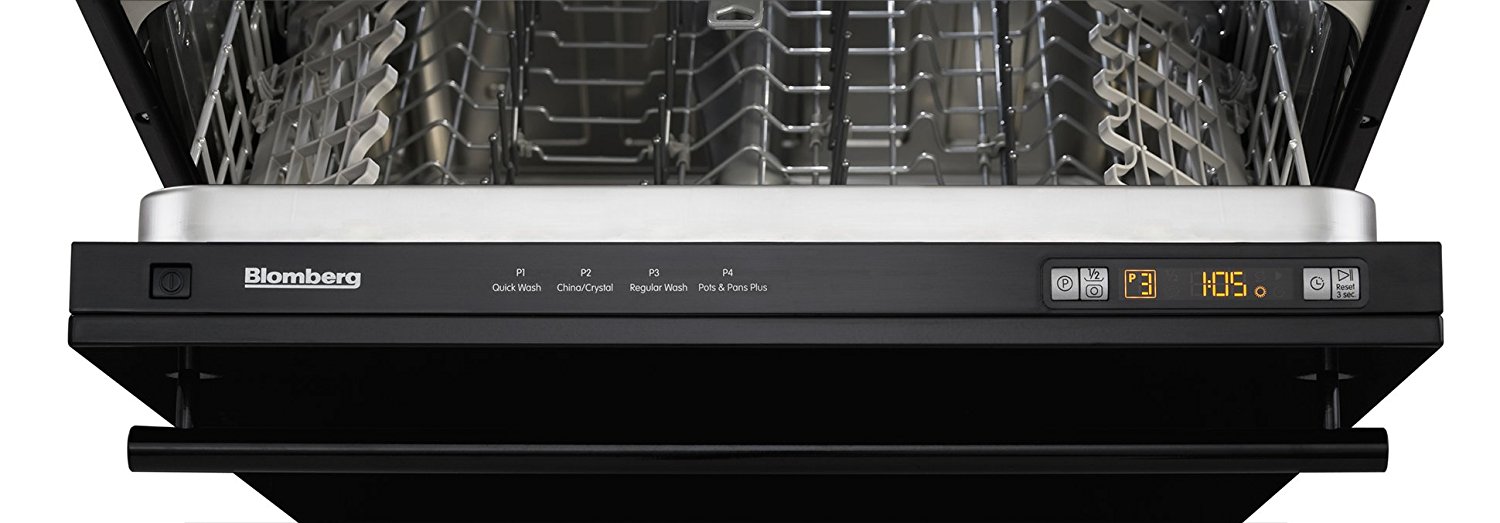 Blomberg DWT54100B Dishwasher with Tall Tub Top Controls, 4 Programs