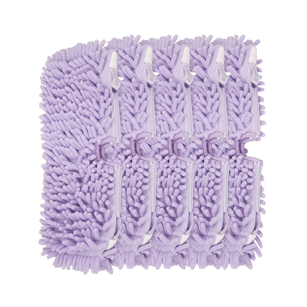 Hongfa Microfiber Pad and Purple Coral Duster Pad Replacement for Euro