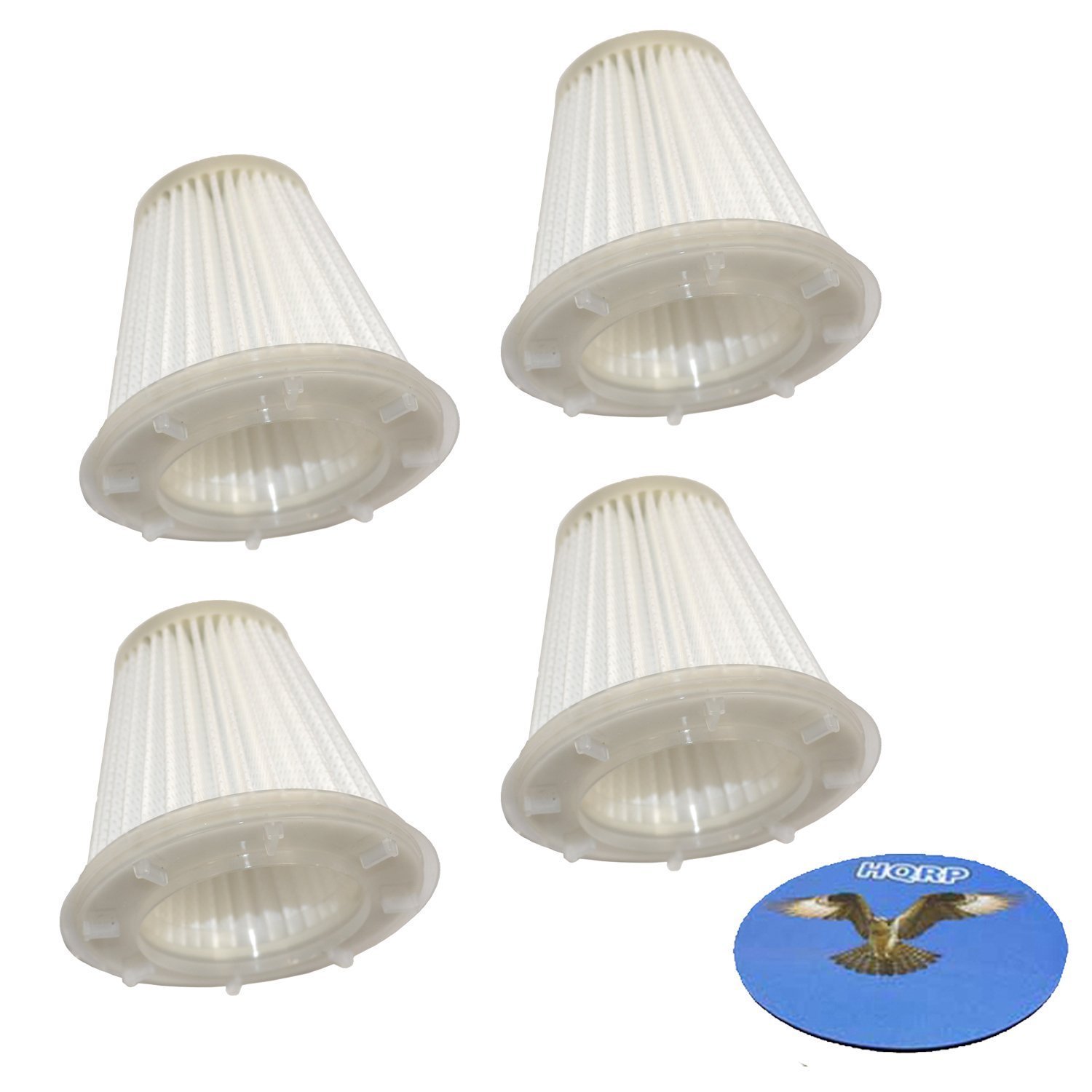 HQRP 4Pack Washable & Reusable Filters for Black & Decker CHV1400