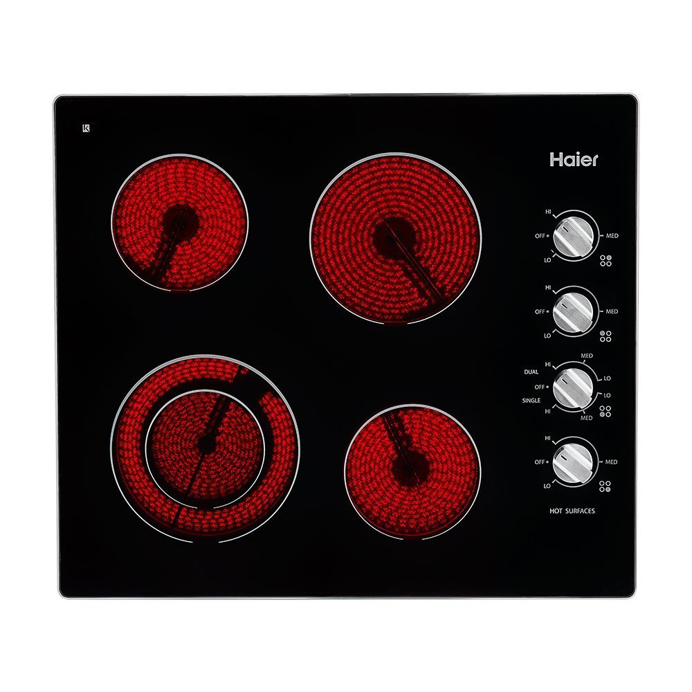 24" Electric Cooktop with 4 Burners free image download