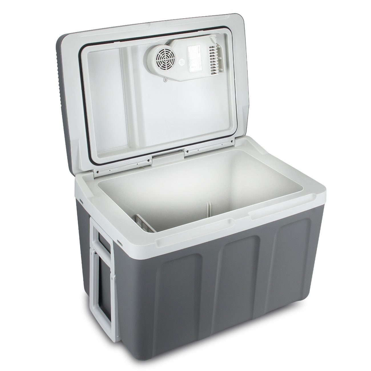 Della 40 Quart Portable 12V Electric Cooler/Warmer Thermoelectric Travel Camping RV w/ Wheels N7