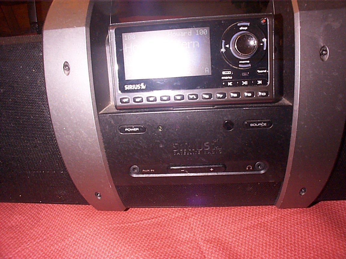 Sirius XM SUBX1R Boombox & active SP5 receiver Potential Lifetime
