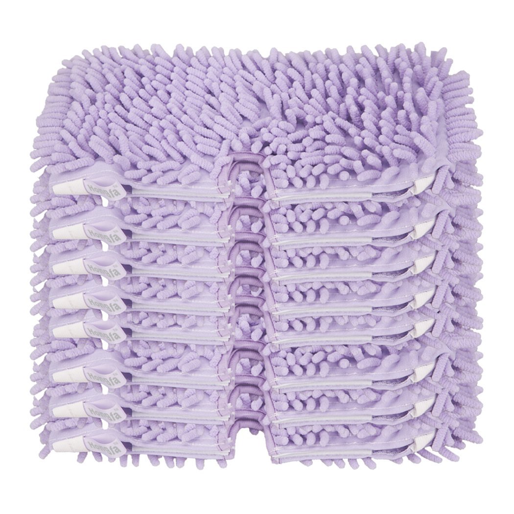Hongfa Microfiber Pad and Purple Coral Duster Pad Replacement for Euro