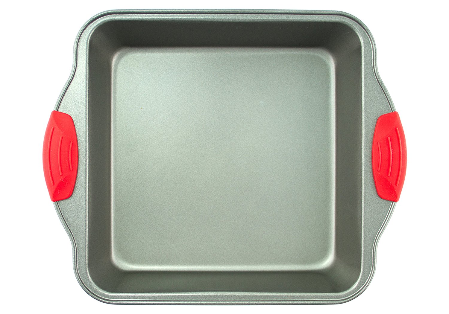 NonStick Steel 8Inch Square Cake Pan by Boxiki Kitchen Durable