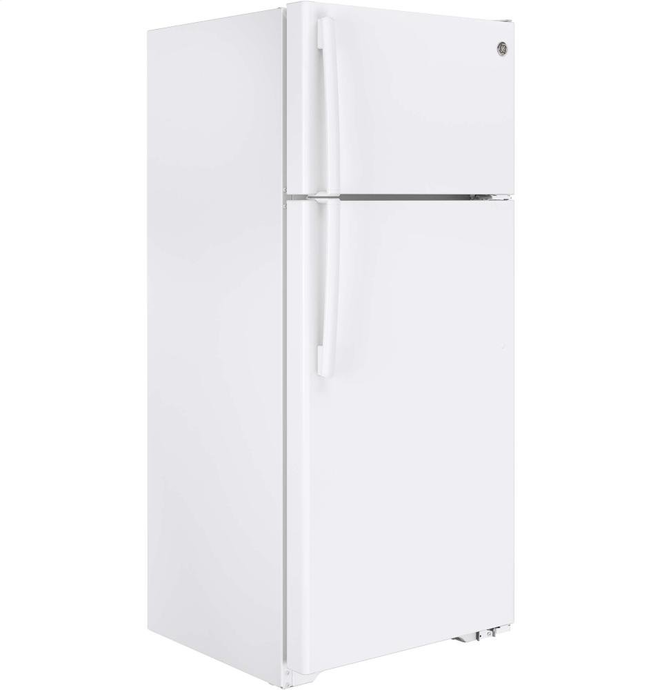 GE GTS18GTHWW 17.5 Cu. Ft. White Top Freezer Refrigerator N3 free image