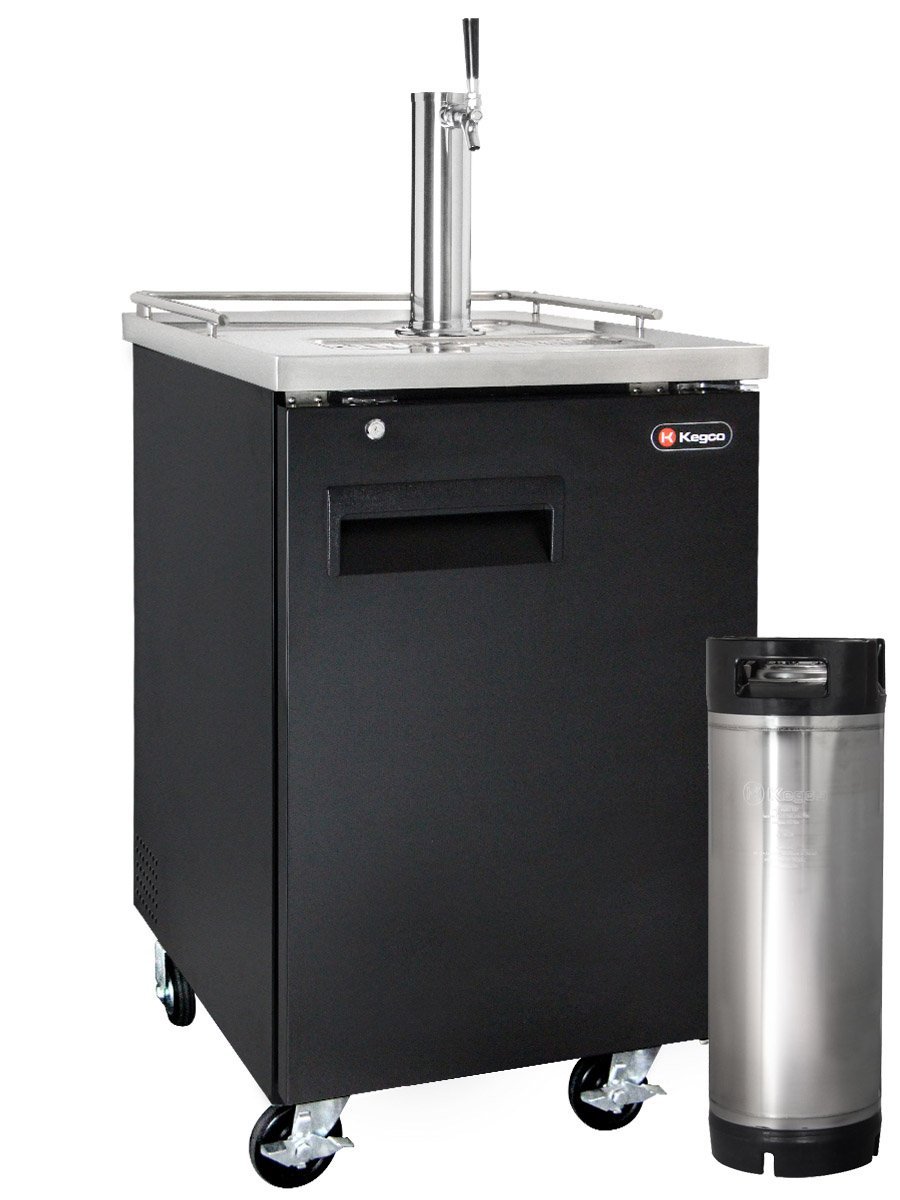 Kegco Commercial Grade Homebrew Kegerator Four Faucet Ball Lock Keg