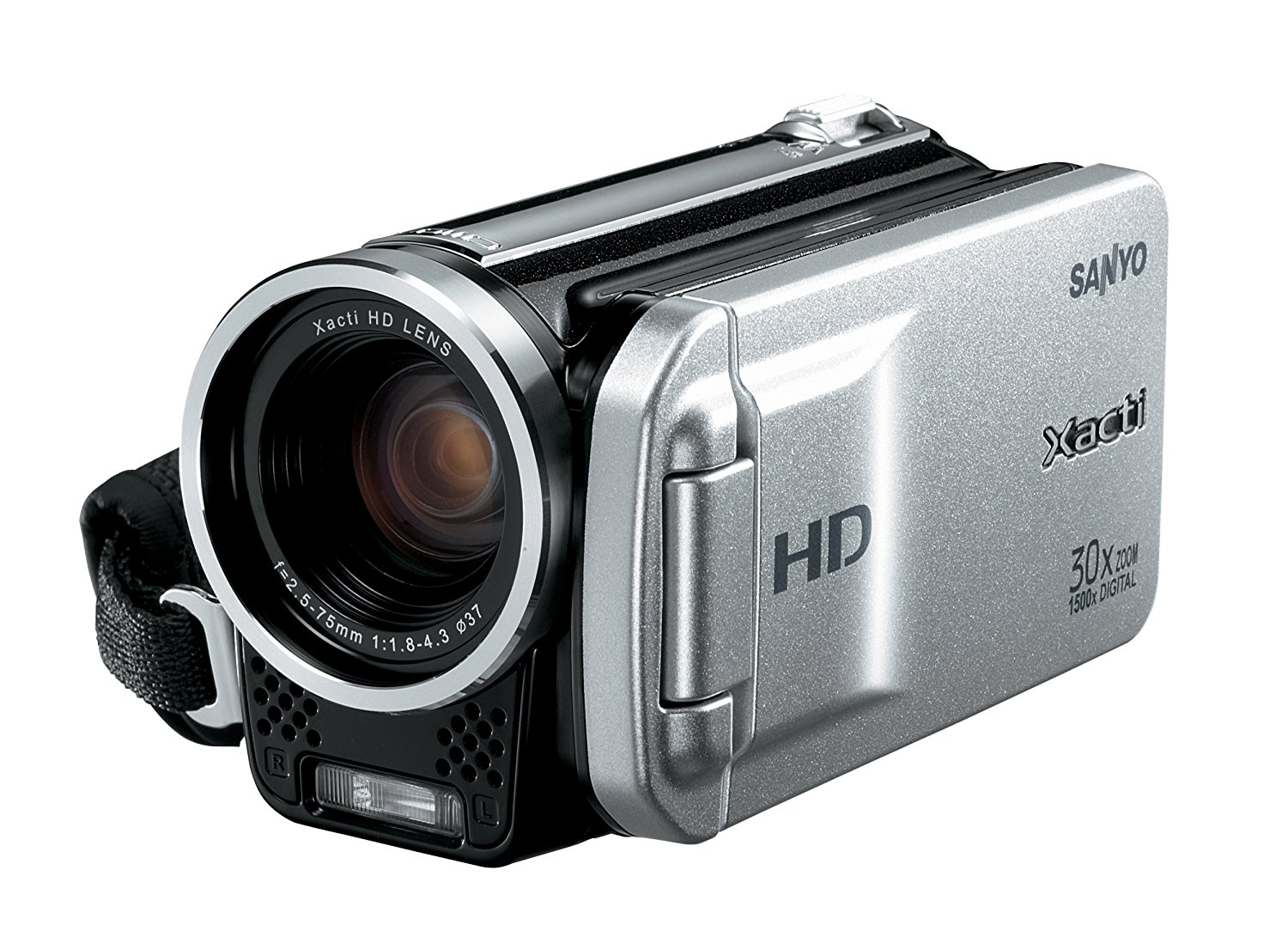 Sanyo VPCTH1 HD Compact Flash Memory Camcorder w/ 30x Optical Zoom
