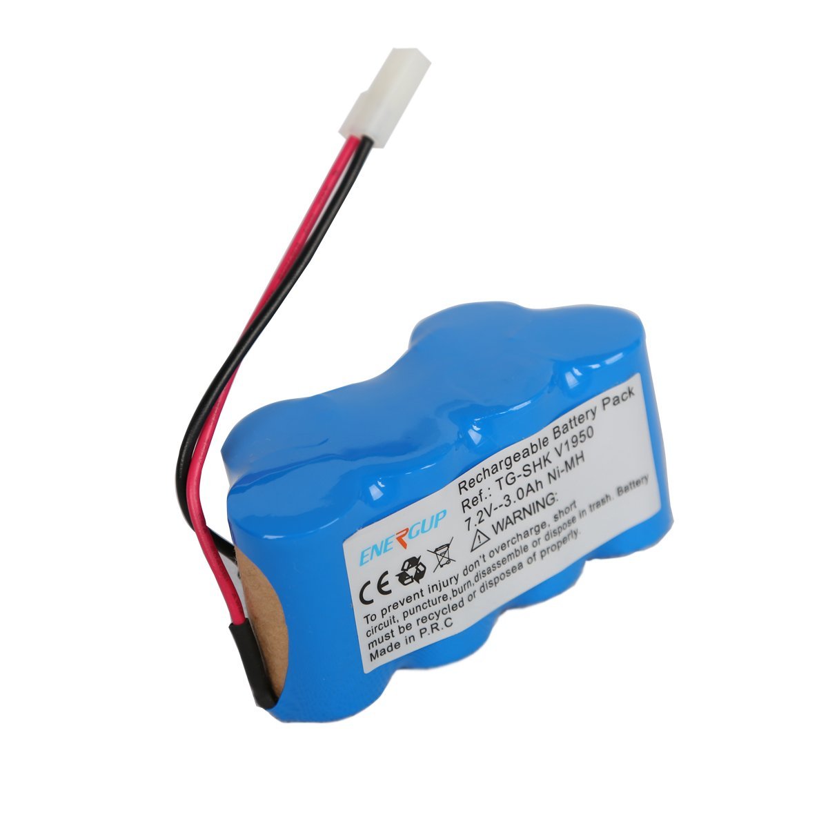 Energup 7.2v 3000mAh EuroPro Shark Replacement Battery for Cordless