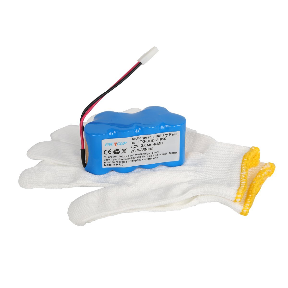 Energup 7.2v 3000mAh EuroPro Shark Replacement Battery for Cordless