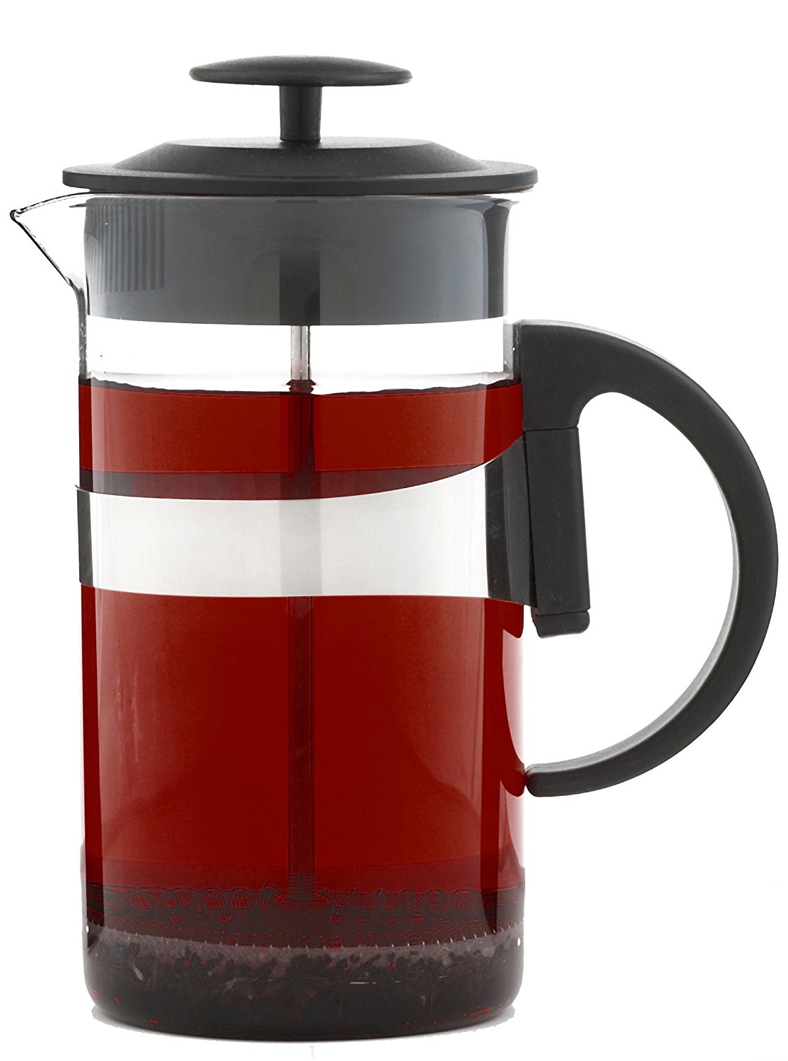 Barista Cafetiere French Press by Kaffe Maestro (Small 11.8 oz, Black