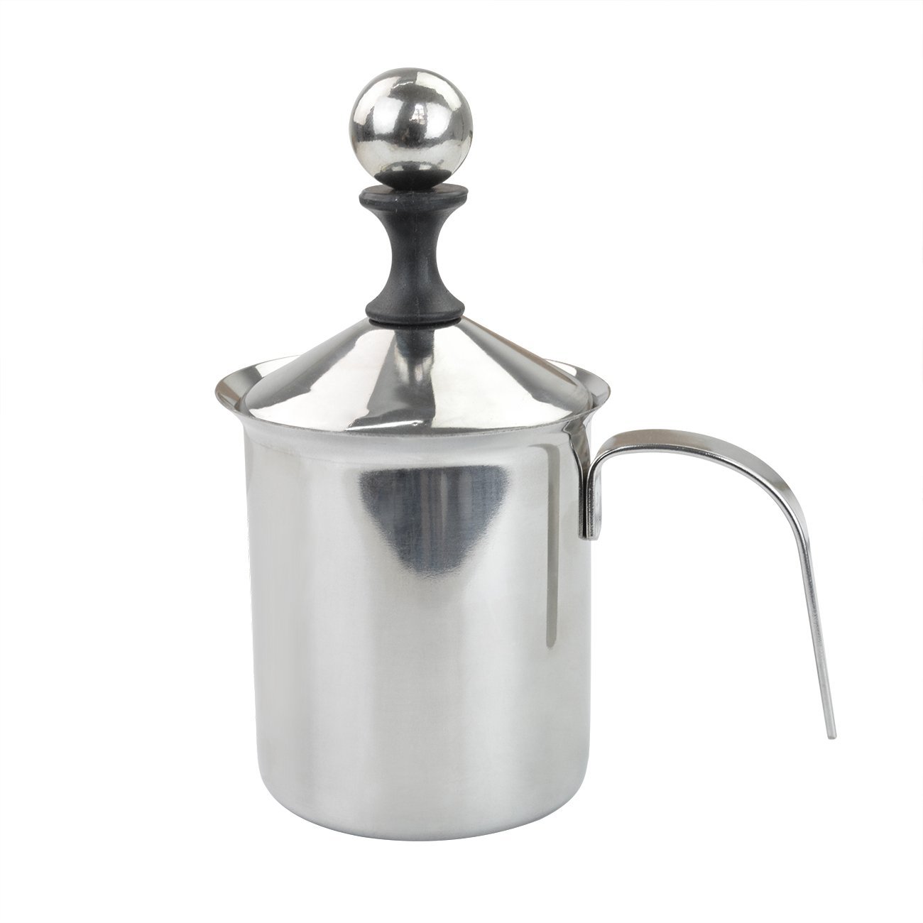 800ml Milk Frother, Marrywindix Stainless Steel Milk Frother Double