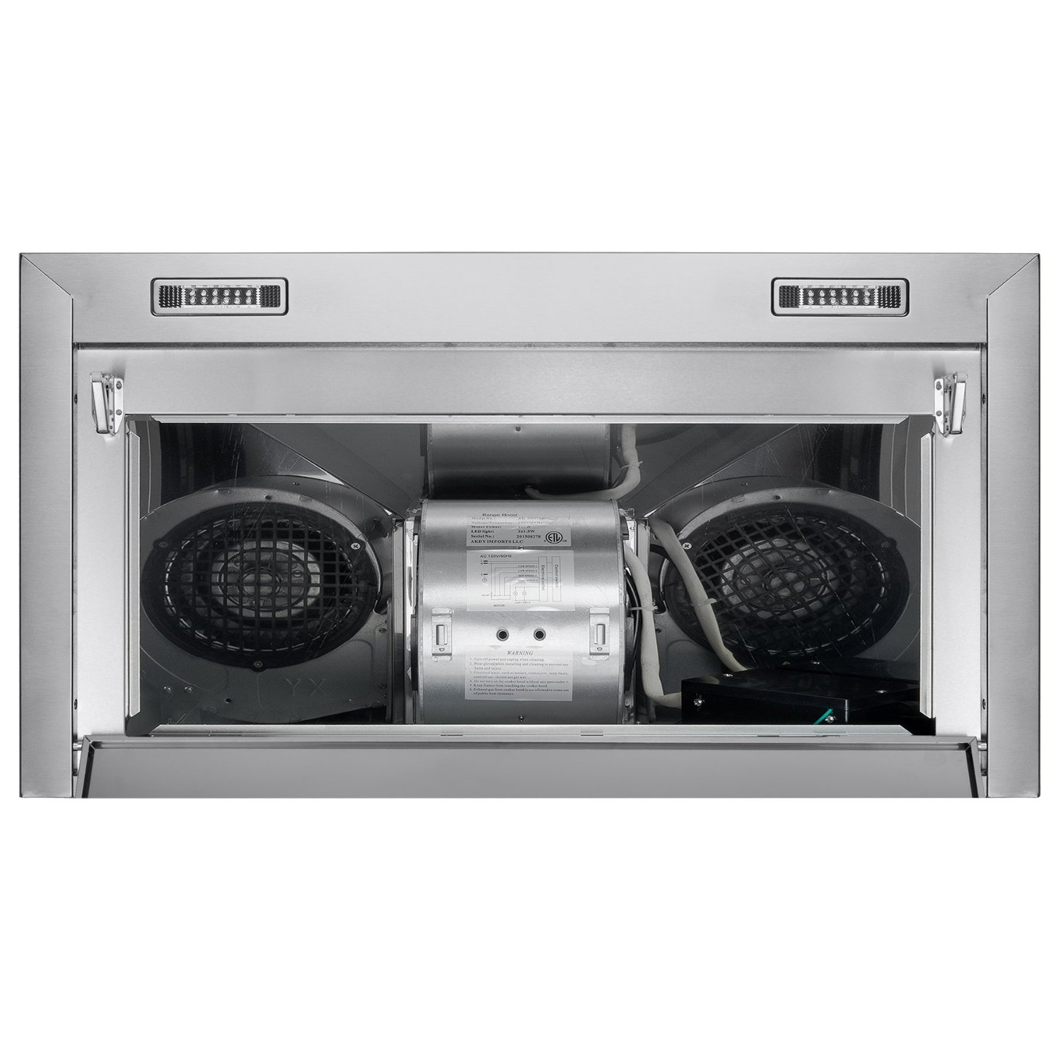 AKDY® 36" Stainless Steel Wall Mount Cooking Fan Vent Touch Control