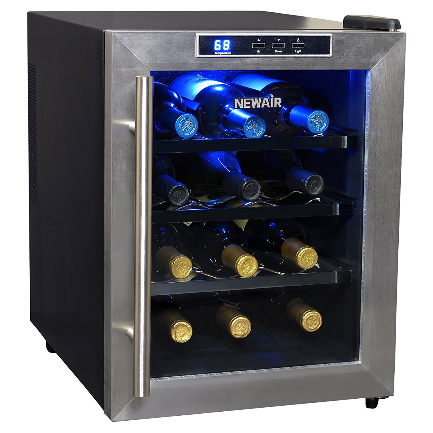 NewAir AW121E 12 Bottle Thermoelectric Wine Cooler free image download