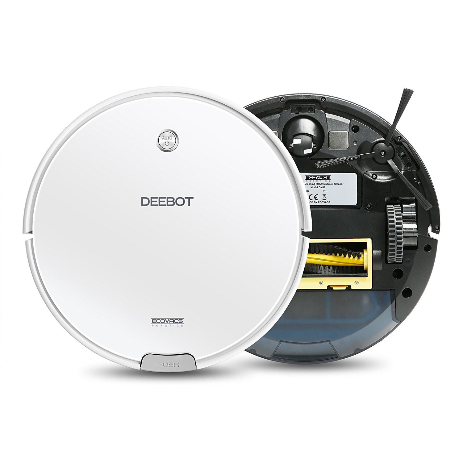ECOVACS Robotic Vacuum Cleaner for Carpets and Floors Automatic Robot Cleaning, DEEBOT M82