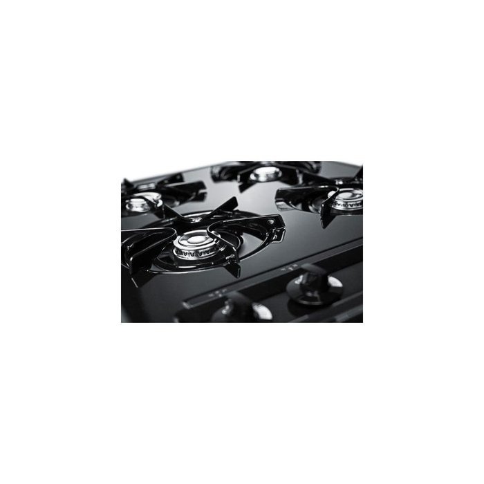 Summit TTL03P 24" Wide Gas Cooktop With Cordless (Battery) Ignition