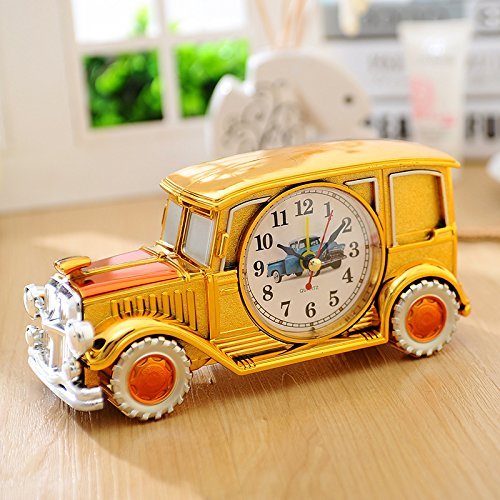 Classic Car Desk Number Clocks Home Decor Parlour Bed Furnishing