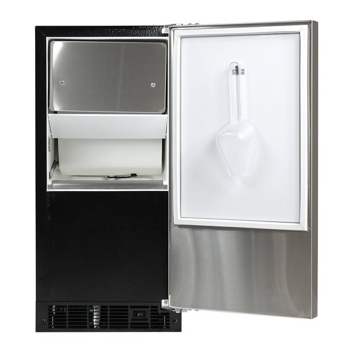 AGA Marvel 30IMA673 ADA Under Counter Ice Machine, White and
