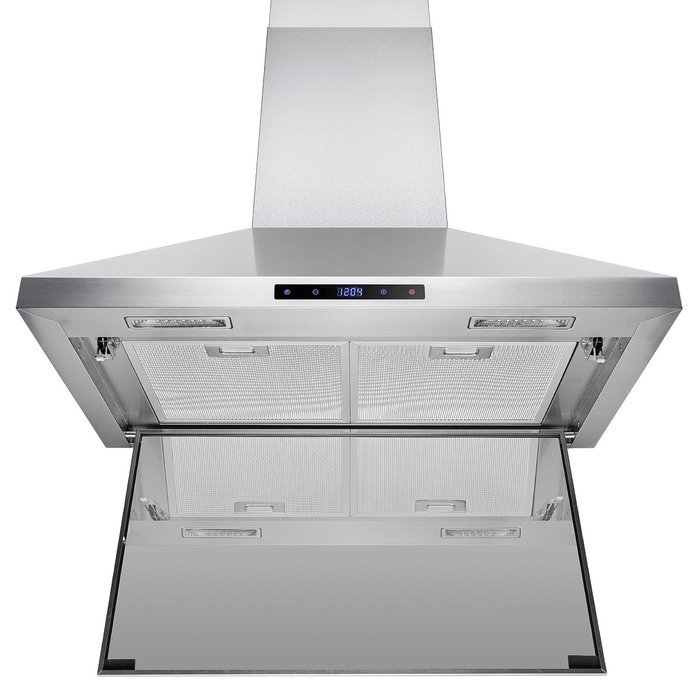 AKDY® 30" Wall Mount Stainless Steel Touch Control Kitchen Range Hood