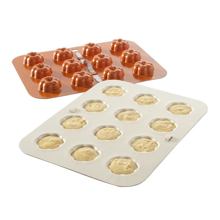 Nordic Ware 43605 12Cavity Pumpkin Cake Pops Pan, Orange free image