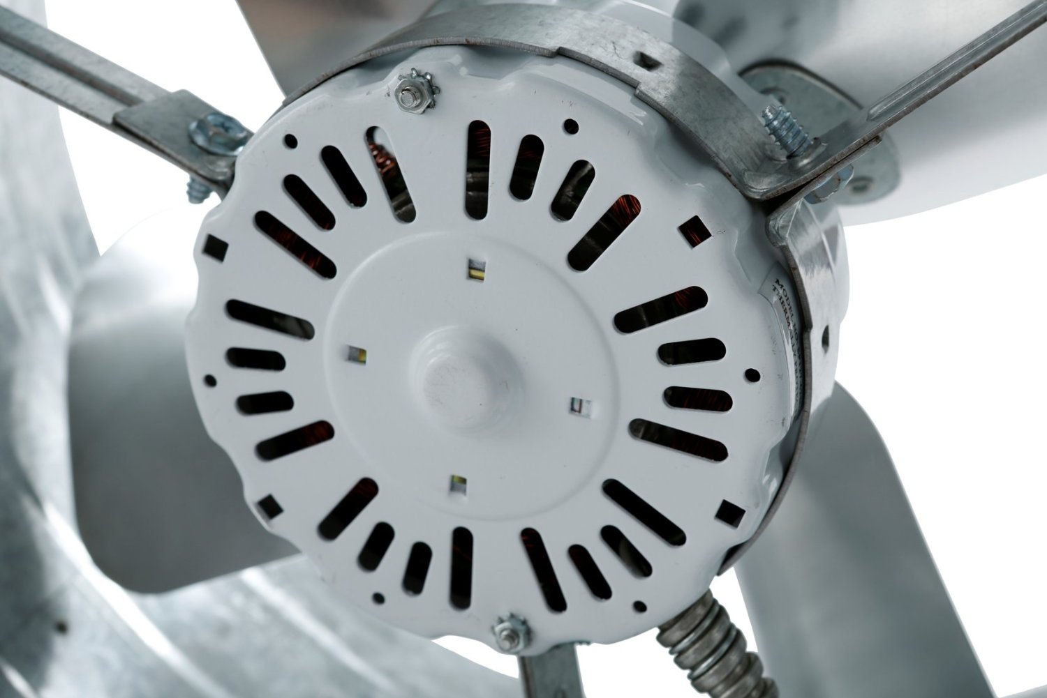 ILIVING Newest Automatic Gable Mount Attic Ventilator Fan with