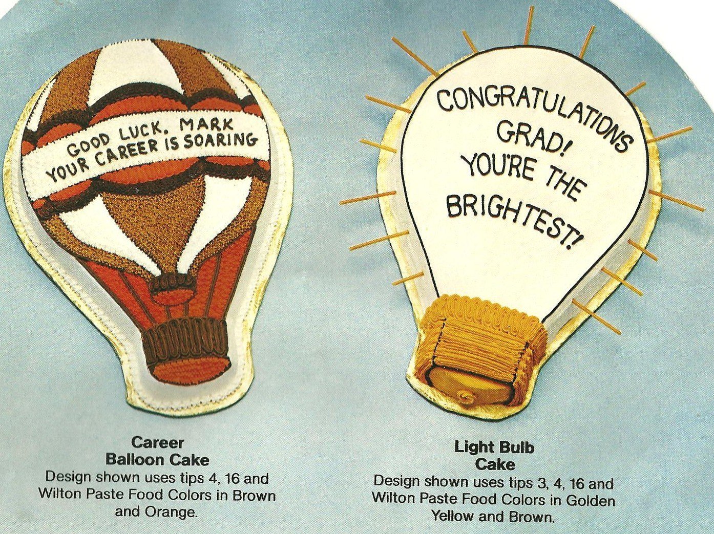 Wilton Cake Pan Up'n Away Hot Air Balloon/Ice Cream Cone/Light Bulb