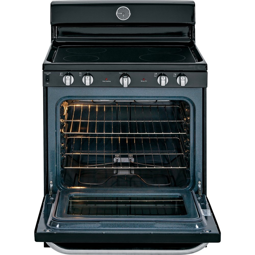 GE ABS45DFBS Artistry 30" Black Electric Smoothtop Range free image