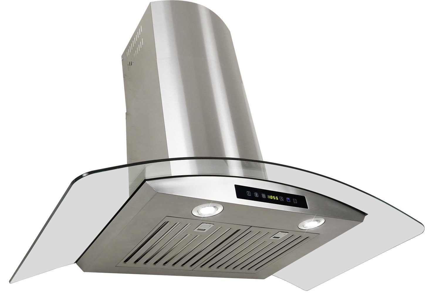 Golden Vantage Stainless Steel 36" Euro Style Wall Mount Range Hood LED