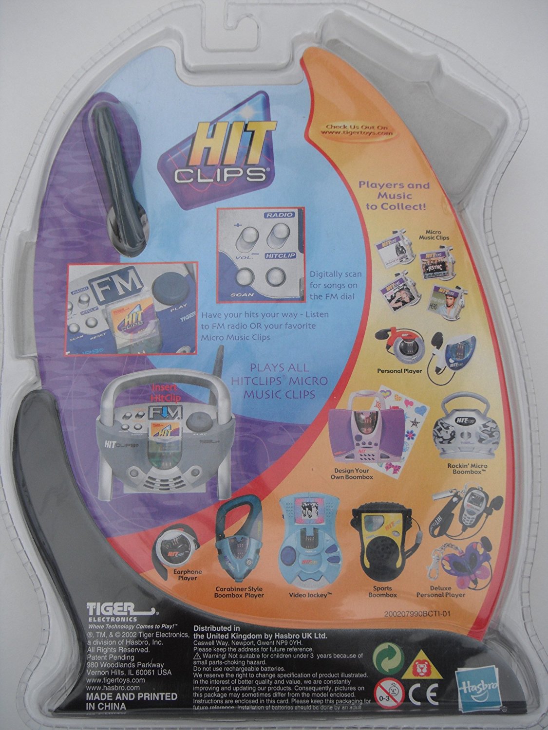 Hit Clips FM Boombox Player W/Britney Spears “Overprotected” Hit Clip
