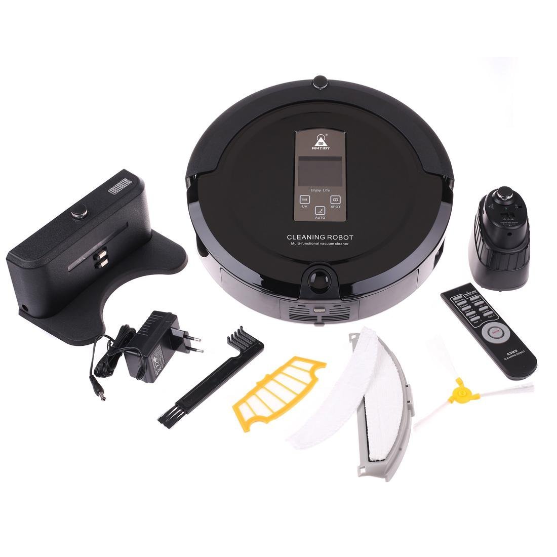 Amtidy A325 Robotic Vacuum Cleaner (Black/Europe) N4 free image download