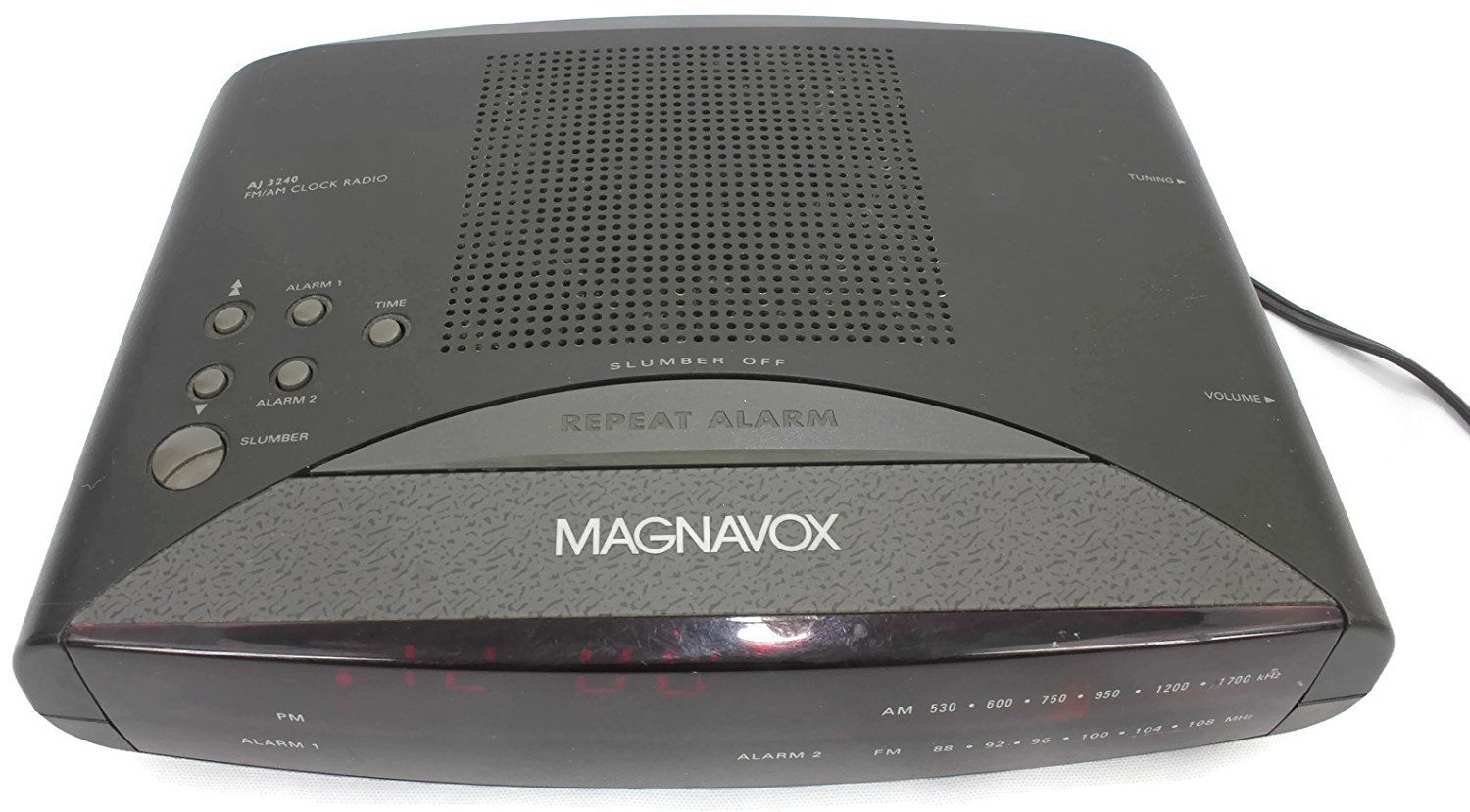 Magnavox AJ3240/17 AM/FM Clock Radio (Discontinued by Manufacturer