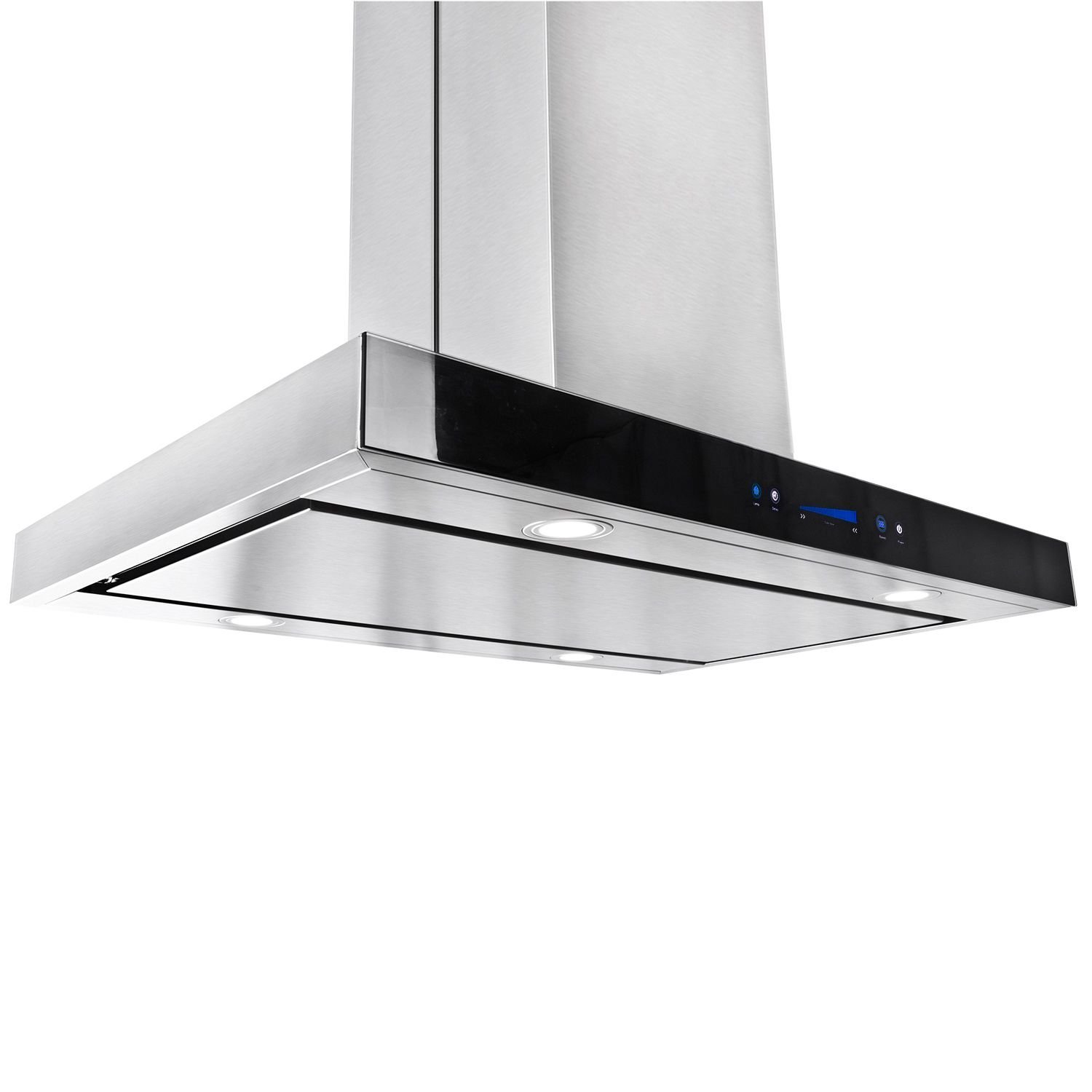 AKDY AIR27PS336 36" Island Mount Ducted Range Hood with 870 CFM Motor 3