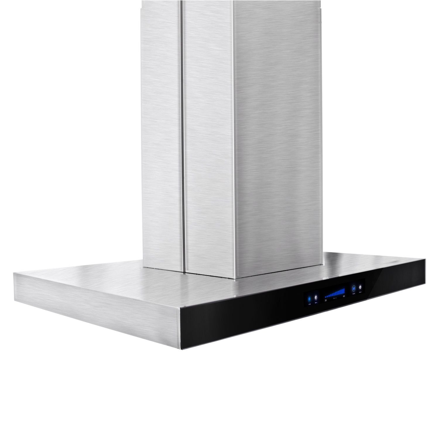 AKDY AIR27PS336 36" Island Mount Ducted Range Hood with 870 CFM Motor 3
