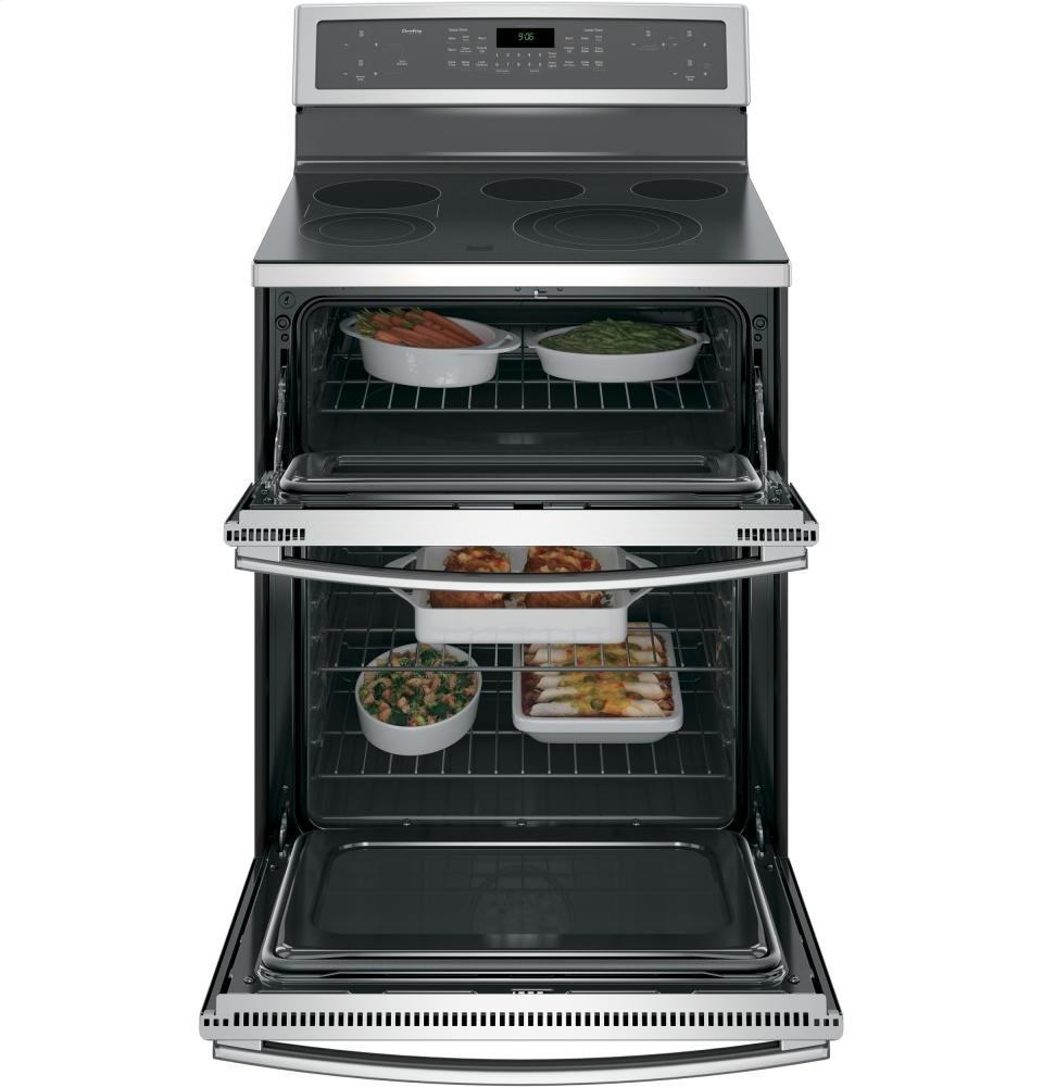 GE PB960SJSS Profile 30" Stainless Steel Electric Smoothtop Double Oven Range Convection N9
