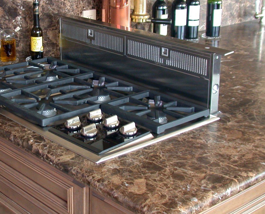 Integrated Collection 36" Scirocco 500 CFM Internal Blower Downdraft