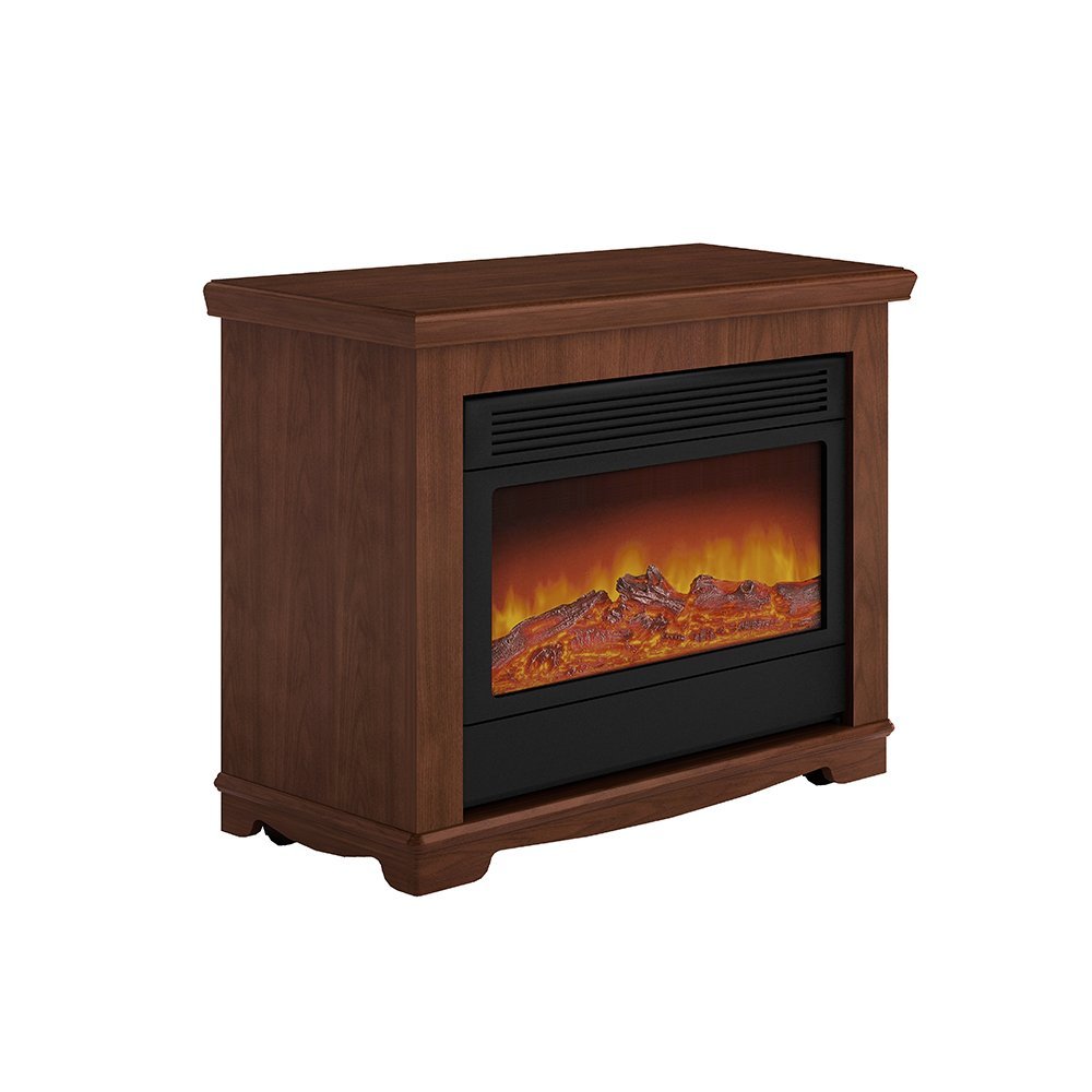 Argo Furniture Alessandra Electric Fireplace, Walnut N4 free image download