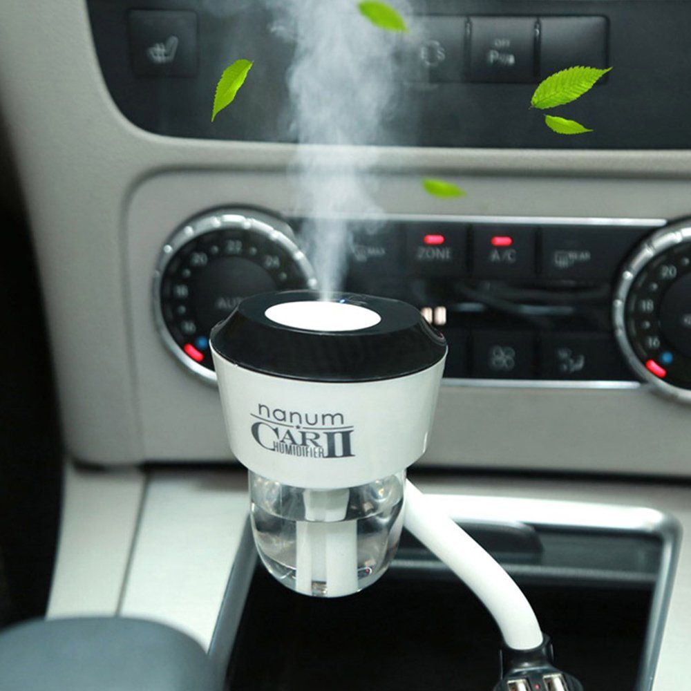 Cideros Aroma Diffuser Car Charger Humidifier Air Purifier with 2 Port