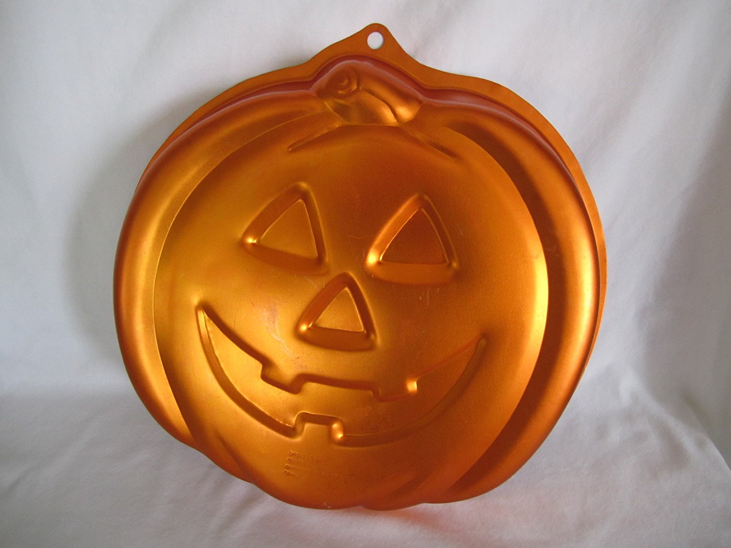 Wilton Orange Cake Pan Jack O Lantern Pumpkin Halloween Shape 2105