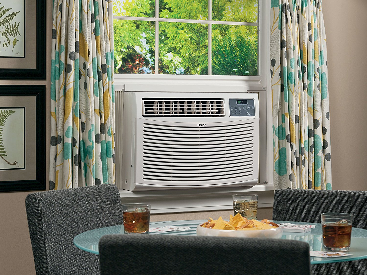 Haier HWE18VCR 18000 BTU High Efficiency Room Air Conditioner free