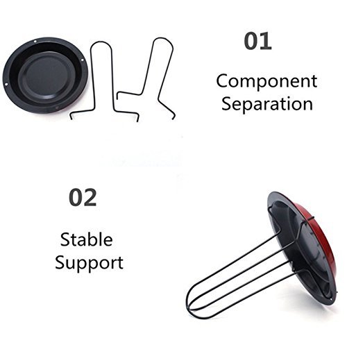 Windspeed NonStick Vertical Poultry Roaster/ Duck Goose Roasting