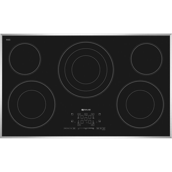 JennAir 36" inch JEC4536BS Stainless Electric Radiant Cooktop with