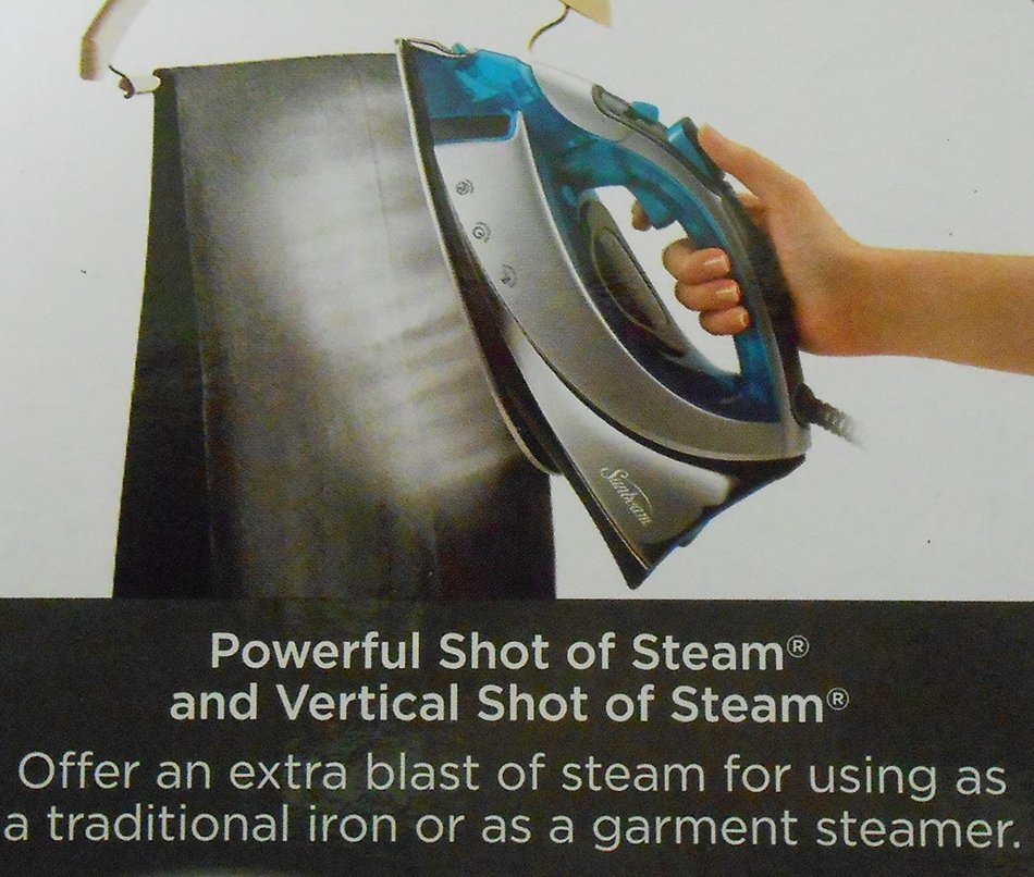 Sunbeam Turbo steam master professional iron, 1500 Watts, Extra Large