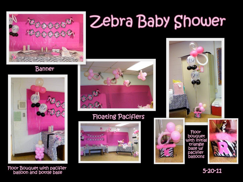 Zebra Baby Shower Decorations free image download