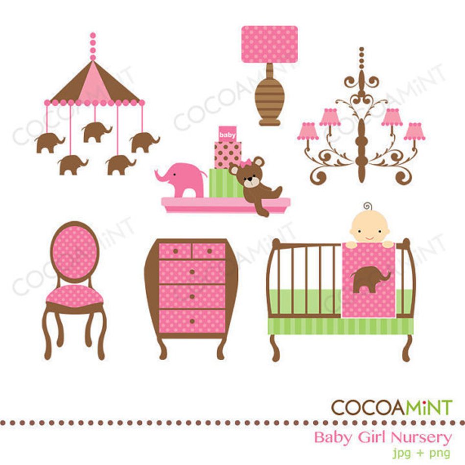 Baby Nursery Clip Art free image download